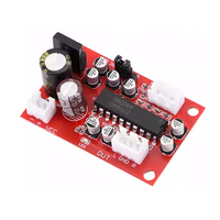 Papan Preamplifier nada, efek suara sinyal depan meningkatkan kejernihan Bass tinggi dan rendah JRC2150 Amp Bass Treble