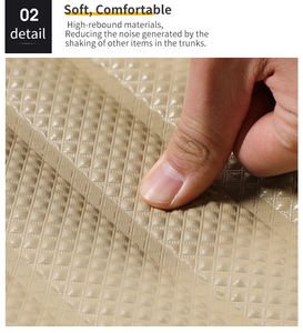 2024 la dernière conception 5D accessoires intérieurs diamant cuir EVA tapis de sol de voiture pour LAND CRUISER FG 200 - Product Image 3