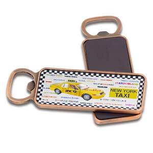 Feuilles magnétiques en étain professionnelles personnalisées en gros, aimants de réfrigérateur New York pour frigo - Product Image 4