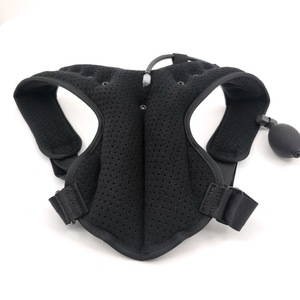 Inflatable Posture Corrector Belt Adjustable Breathable Support For Back And Shoulders Black Manual Operation - Product Image 4