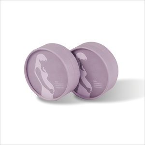 Ruban d'emballage en satin avec poignées, 50 pièces, emballage de cadeau en papier kraft brun, beauté, vente en gros, rigide, grand, rond, de luxe - Product Image 1