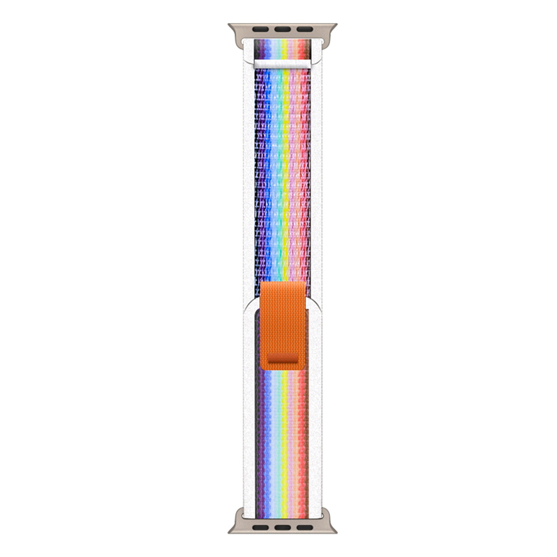 Rainbow color (Titanium colored connector)