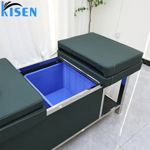 Machine à laver les cheveux de qualité d'usine Kisen, couleur personnalisée, avec réservoirs de stockage d'eau en vente - Product Image 6