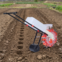 Semoir manuel à pousser, machine de précision agricole pour la plantation de gazon et de plantes dans les jardins et les pelouses