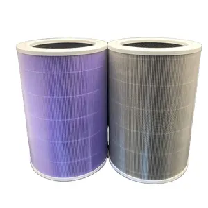 Filtro hepa purificador de ar, personalizado, cartucho hepa filtros para xiaomi 1/2/2s/3s pro peças do purificador de ar
