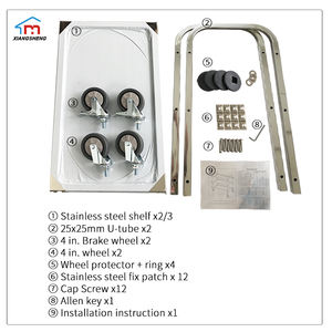 Untuk Penjualan Menyesuaikan Desain Rolling Kecil Murah Makanan Rumah Sakit Keranjang Troli Hotel Perjamuan Bekerja Makanan Kopi Cart <span class=keywords><strong>Trolley</strong></span> - Product Image 5