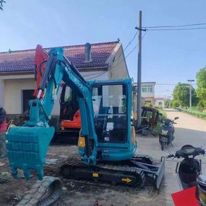 Mini-excavatrice Kubota U20 2023, 2000 kg, certifiée EPA et CE, faible nombre d'heures, d'occasion, origine Japon, avec accessoire tarière - Product Image 3