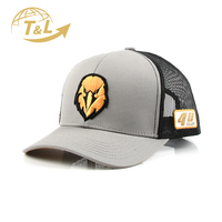Casquette de camionneur sportive réglable 4UGEAR en sergé de coton à 5 panneaux, avec logo brodé 4U doré, personnalisable, de haute qualité, vente en gros