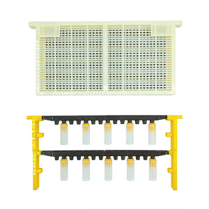 Beekeeping Tools 1 Set New Queen Cell Cups Queen Bee Feeding Kit Queen Rearing Box Cage