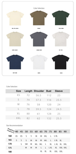 T-shirt en coton 100% de haute qualité, 305 g/m², lourd, décontracté, ample, à épaules tombantes, avec logo personnalisé, pour homme - Product Image 4