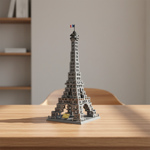 Bloques de Construcción de la Torre Eiffel Francesa, Arquitectura Mundialmente Famosa, Ensamblaje de Partículas Pequeñas, Decoración de Escritorio, Juguete para Niños - Product Image 3