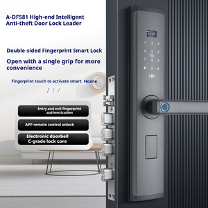 Khóa thông minh chống trộm thông minh cao cấp A-DF581 hai mặt vân tay hai tay mở cửa tiện lợi - Product Image 2