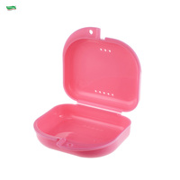 Boîte de rangement pour prothèses dentaires CoralClean, en plastique médical, personnalisable, sans BPA, certifiée CE, couleur personnalisée, pratique et portable