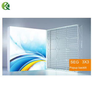 High Visibility Free Standing <strong>LED</strong> Advertising <strong>Light</strong> Box Fabric <strong>Display</strong> with Aluminum Free Stand for Exhibition - Product Image 5