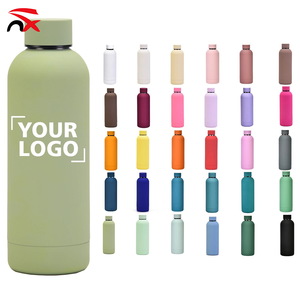 Bouteille d'eau isotherme en acier inoxydable en gros, avec logo personnalisé, couleur unie simple, thermos sous vide pour cadeau promotionnel - Product Image 1