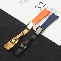 JYD S1044 OEM ODM Bracelet de montre en silicone de luxe personnalisé 1:1, style original, pour ROLEX Daytona