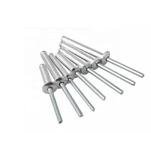 <span class=keywords><strong>Rivet</strong></span> aveugle à tête dôme Din7337 Pièces d'équipement mécanique <span class=keywords><strong>Rivet</strong></span> aveugle en aluminium Pop personnalisé Attaches automatiques - Product Image 1