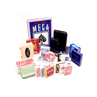 Cartes à Jouer Personnalisées Multi-Decks en Papier Noir Italien Allemand 280-350g avec Logo Personnalisé et Emballage en Boîte Certifié EN71