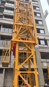 Grúa de Construcción de Alto Rendimiento XGT6015-8, Grúa <span class=keywords><strong>Torre</strong></span> de 8 Toneladas Usada con Cabeza Plana - Product Image 3