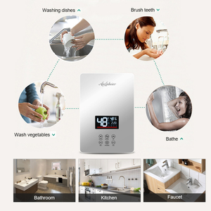 Calentador de Agua Instantáneo sin Tanque de 6000W 220V 50/60Hz con Múltiples Puntos de Calentamiento para Mayor Seguridad - Product Image 6