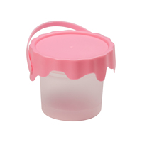 Envase de Yogur PP5 al por Mayor, Tapa en Espiral, Asa, Reutilizable, Apto para Microondas y Congelador, Envase para Smoothies
