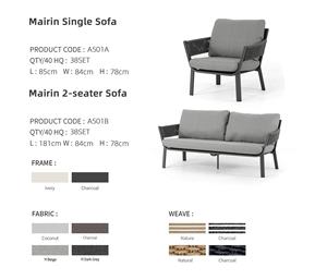Ensemble <span class=keywords><strong>de</strong></span> <span class=keywords><strong>salon</strong></span> <span class=keywords><strong>de</strong></span> <span class=keywords><strong>jardin</strong></span> moderne avec <span class=keywords><strong>table</strong></span> basse, résistant aux intempéries, en corde, pour hôtel et <span class=keywords><strong>jardin</strong></span> - Product Image 4
