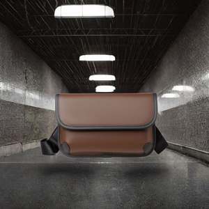 Nouveau produit, pochette pour menottes noire portable, mini sac banane pour homme - Product Image 3