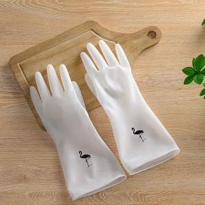 Gans resistente al aceite a la abrasión, plato de lavado impermeable, sala de limpieza del hogar, restaurante, guante de trabajo de seguridad para las manos - Product Image 2