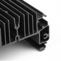 Komponen Aluminium 6061-T6 Presisi Buatan Khusus, Komponen Cor Non-Standar, Casing Heat Sink, Bagian Pengikat