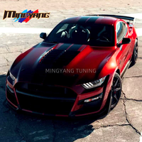 Kit carrosserie de haute qualité en plastique PP, design GT500, pare-chocs avant pour Ford Mustang 2018+, kit carrosserie