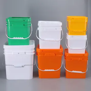 Chất lượng cao loại nhựa HDPE 5 lít Jerry có thể container/Làm xáo trộn hiển nhiên SK 50 nắp 5 lít-1 gallon cho hóa chất trống