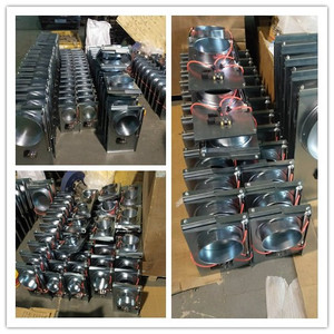 Válvula de Compuerta de Conducto de 100 mm / 4 Pulgadas, Galvanizada, de Operación Manual, Amortiguador Deslizante para Colector de Polvo - Product Image 4