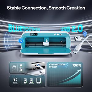 Likcut S41 <strong>Vinyl</strong> Cutter with Wireless Link, Real-time Screen and Smart Path Control Precise <strong>Vinyl</strong> <strong>Printer</strong> and Cutter Alternative - Product Image 2