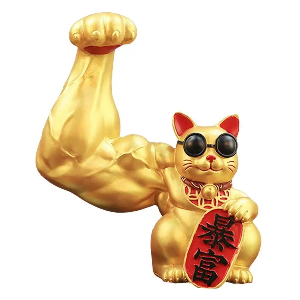 Kirin Arm – bras géant pour chat chanceux, ornement en résine, transfert, ouverture, cadeau, collection 2023