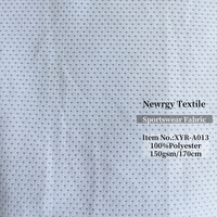 Tissu en maille 100 % polyester rafraîchissant, respirant, extensible, anti-transpiration et à séchage rapide pour vêtements de sport