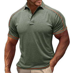 Gümrükleme satış toptan sıcak satış ürünleri moda erkekler kısa kollu spor artı boyutu T shirt - Product Image 4