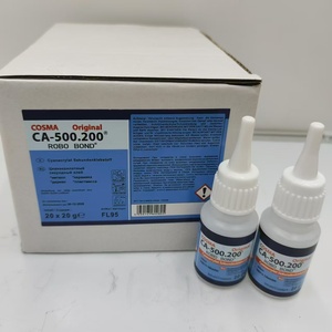 Colle portable COSMA CA-500.200 haute résistance de liaison cyanoacrylate d'éthyle 20g Super Glue 502 - Product Image 2