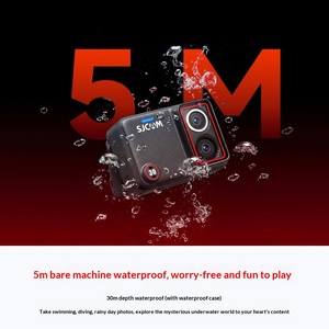 SJ30 fotocamera sportiva con doppia fotocamera 8K Ultra-chiaro di notte scatto Dash <span class=keywords><strong>Cam</strong></span> schermo da 2.51 pollici per Vlogging da viaggio - Product Image 3