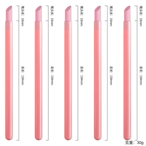 Lápiz de cuarzo de mango largo para empujar cutículas, herramienta para eliminar gel, grabar y pulir uñas, herramienta de manicura para eliminar piel muerta - Product Image 4