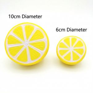Best Sale PU Cute UV Printed Slow Rising Squishy Lemon Stress Relief Squeeze Fidget Toy Wholesale Welcome <b>Gifts</b> Promotion - Product Image 2