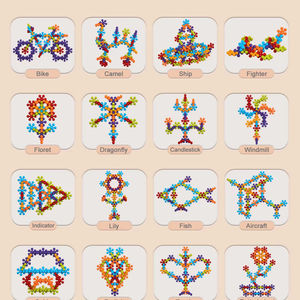 Bloques de Construcción Clásicos para Bebés, Ladrillos de Color Ciruela, Juguetes de Ensamblaje, Rompecabezas de Construcción para Niños de 3 Años en Adelante - Product Image 6