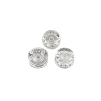 Plastic Guitar Knobs Stringed Instruments Parts for Electric & Acoustic Guitars Bass Amplifiers