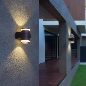 Waterproof Outdoor LED Lighting Modern Wall <b>Light</b> External Wall up Down Walkway Porch Garden <b>Light</b> - Product Image 5