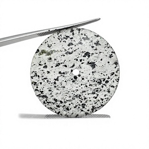 Esfera Redonda de Piedra Solar Negra Natural de 28.50mm con Orificio Central de 2mm y Grosor de 0.70mm, Componente de Reloj de Lujo por K Gems - Product Image 4