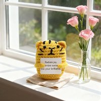 Jouets en crochet faits à la main, animaux amigurumi, koala, souris, tigre, poupées, cadeaux doux et tricotés kawaii 2025, pour la décoration de la chambre d'enfant