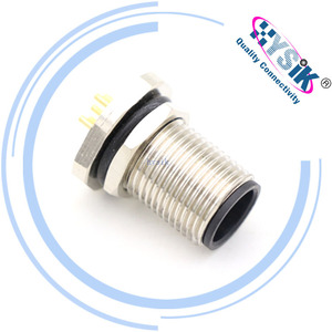 Cable flexible conector macho/hembra M12, código S de 5 pines IP67, blindado para sistema de control PLC/DCS - Product Image 5