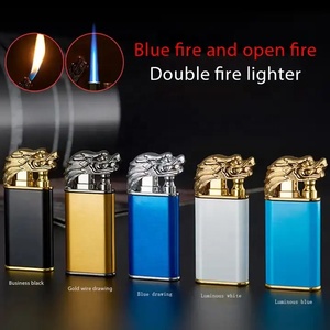 Kaiyang <strong>Lighters</strong> <strong>Smoking</strong> <strong>Accessories</strong> Dragon Torch Jet Cigarette <strong>Lighter</strong> Switchable Flame Cigar <strong>Lighters</strong> - Product Image 3
