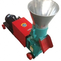 Machine à granulés d'aliments pour animaux d'élevage mobile, granulateur de paille et de céréales pour volailles et bétail, en stock