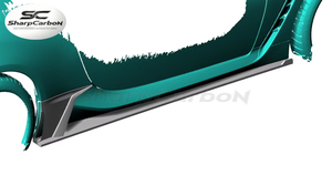 Extensiones de faldones laterales de fibra de carbono para Toyota GR86 y <span class=keywords><strong>Subaru</strong></span> BRZ Coupé <span class=keywords><strong>2022</strong></span> 2023 - Product Image 5