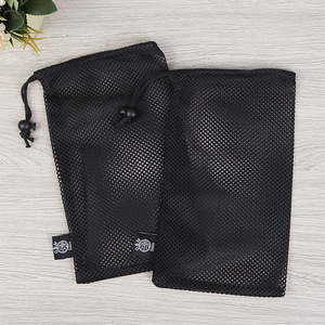 Bán Buôn Thân Thiện Với Môi Tùy Chỉnh Có Thể Gập Lại Nhỏ Vải Túi Lưới Cá Nhân Trắng Nylon Lưới <span class=keywords><strong>Pouch</strong></span> Kéo Chuỗi Cho Nến Xà Phòng - Product Image 1